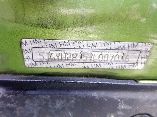 5J6YH28757L007036 - 2007 HONDA ELEMENT EX GREEN photo 10