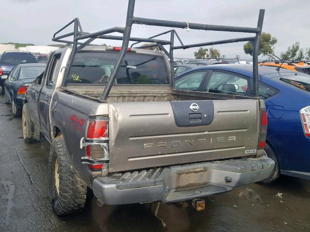 1N6ED27Y53C457081 - 2003 NISSAN FRONTIER C BEIGE photo 3