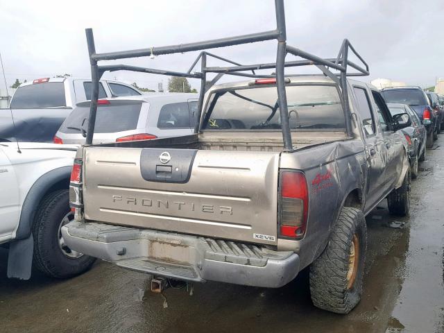 1N6ED27Y53C457081 - 2003 NISSAN FRONTIER C BEIGE photo 4