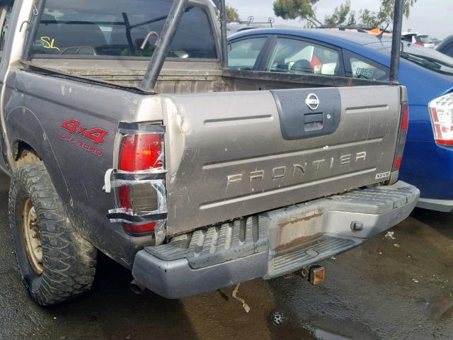 1N6ED27Y53C457081 - 2003 NISSAN FRONTIER C BEIGE photo 9