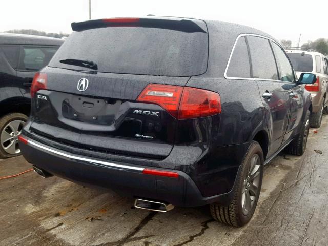 2HNYD2H68CH532747 - 2012 ACURA MDX ADVANC BLACK photo 4