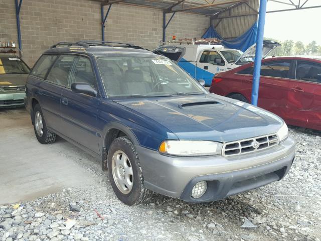 4S3BG6854V7631386 - 1997 SUBARU LEGACY OUT BLUE photo 1