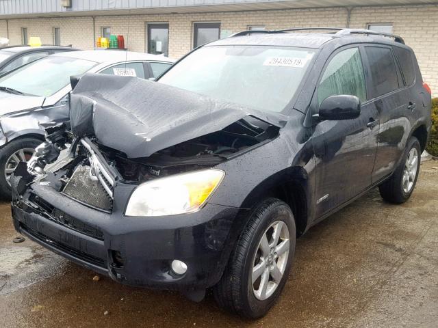 JTMZD31V176037427 - 2007 TOYOTA RAV4 LIMIT BLACK photo 2