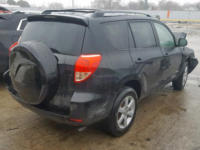 JTMZD31V176037427 - 2007 TOYOTA RAV4 LIMIT BLACK photo 4