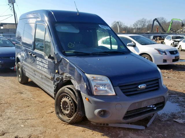 NM0LS7AN4DT173726 - 2013 FORD TRANSIT CO BLUE photo 1