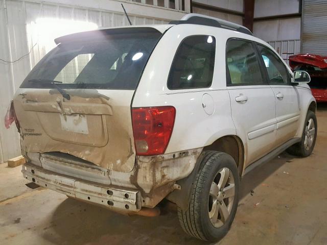 2CKDL63F476030916 - 2007 PONTIAC TORRENT WHITE photo 4