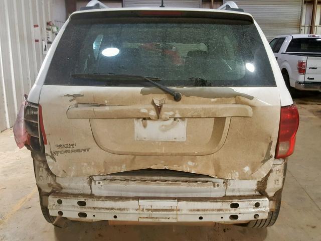 2CKDL63F476030916 - 2007 PONTIAC TORRENT WHITE photo 9