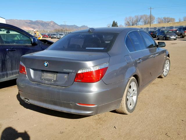 WBANV1C59AC157740 - 2010 BMW 528 XI GRAY photo 4