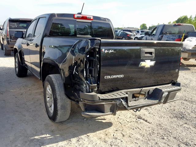 1GCGSCEA3J1198225 - 2018 CHEVROLET COLORADO L BLACK photo 3
