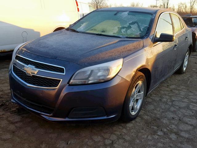 1G11B5SA6DF299488 - 2013 CHEVROLET MALIBU LS BLUE photo 2