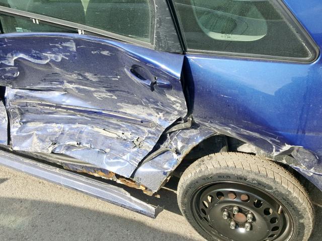 1G1ZT61846F277352 - 2006 CHEVROLET MALIBU MAX BLUE photo 10