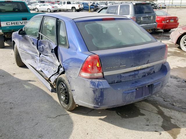 1G1ZT61846F277352 - 2006 CHEVROLET MALIBU MAX BLUE photo 3