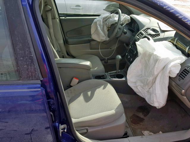 1G1ZT61846F277352 - 2006 CHEVROLET MALIBU MAX BLUE photo 5