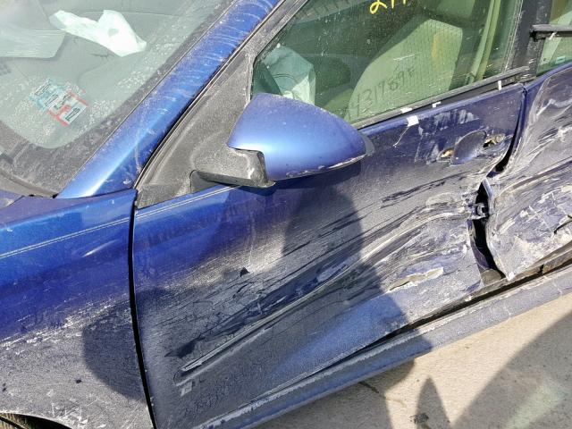 1G1ZT61846F277352 - 2006 CHEVROLET MALIBU MAX BLUE photo 9