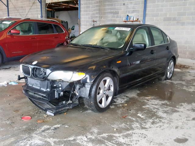 WBAEV53424KM36617 - 2004 BMW 330 I BLACK photo 2