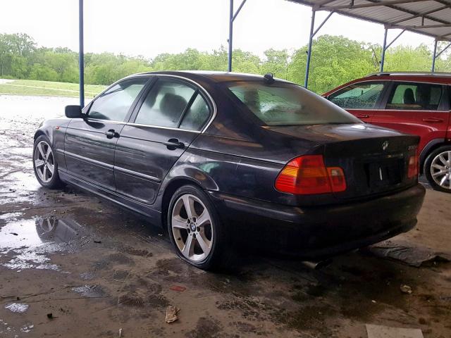 WBAEV53424KM36617 - 2004 BMW 330 I BLACK photo 3