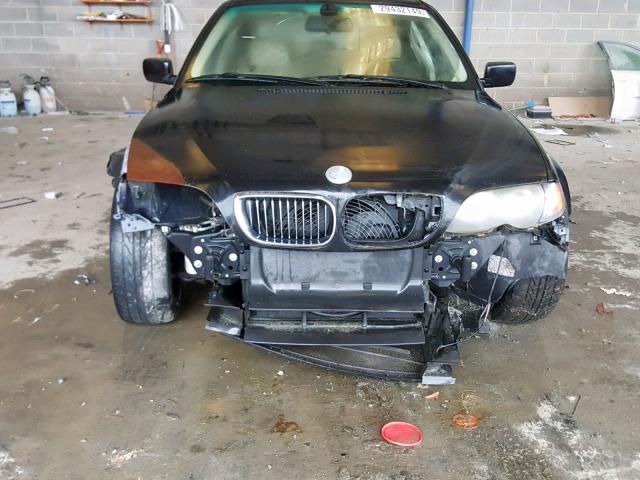 WBAEV53424KM36617 - 2004 BMW 330 I BLACK photo 9