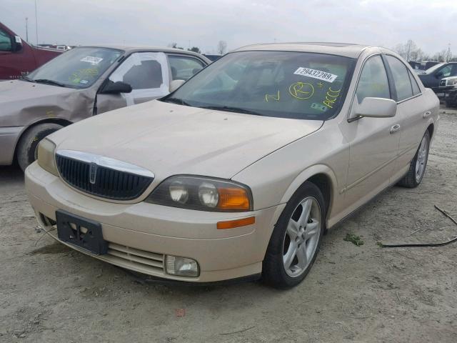 1LNHM87A8YY782013 - 2000 LINCOLN LS TAN photo 2