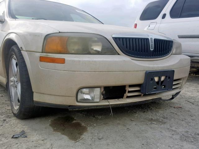 1LNHM87A8YY782013 - 2000 LINCOLN LS TAN photo 9