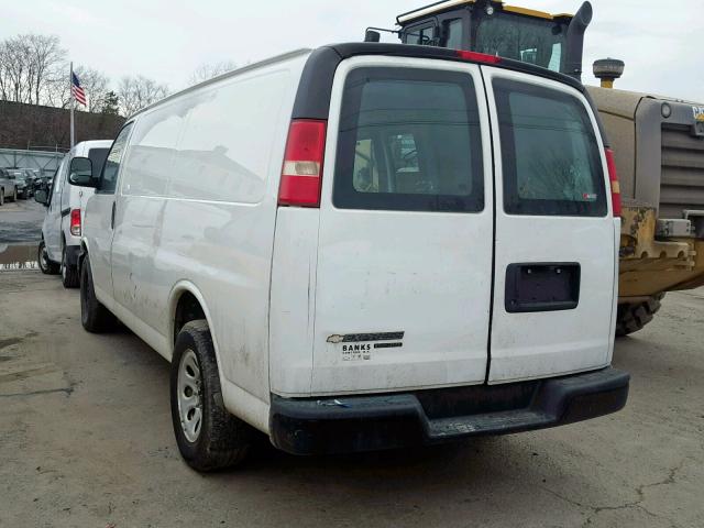 1GCSGAFX6C1159151 - 2012 CHEVROLET EXPRESS G1 WHITE photo 3