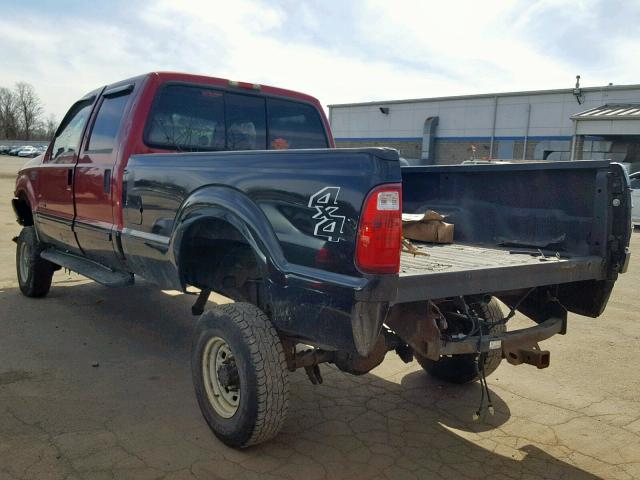 1FTSW31F63EB07976 - 2003 FORD F350 SRW S TWO TONE photo 3