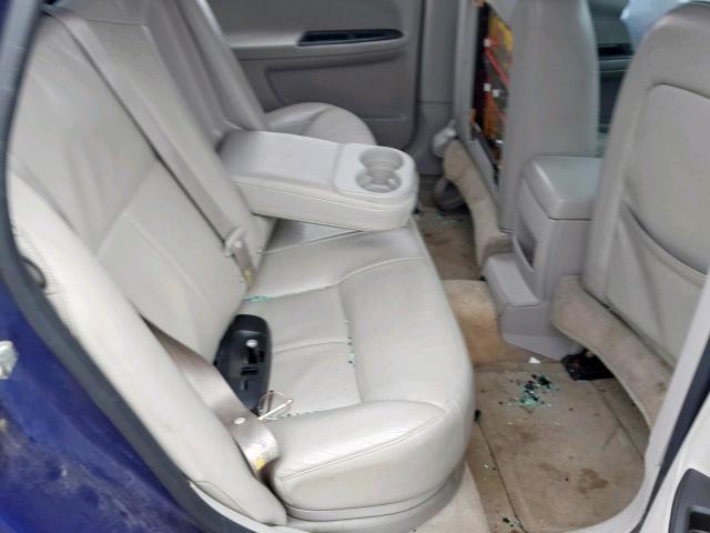 2G1WD58C369207564 - 2006 CHEVROLET IMPALA SUP ლურჯი ფოტო 6