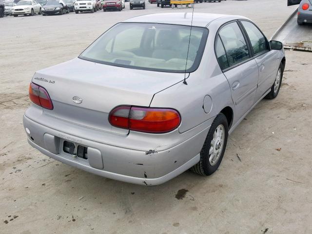 1G1NE52M4V6113502 - 1997 CHEVROLET MALIBU LS SILVER photo 4