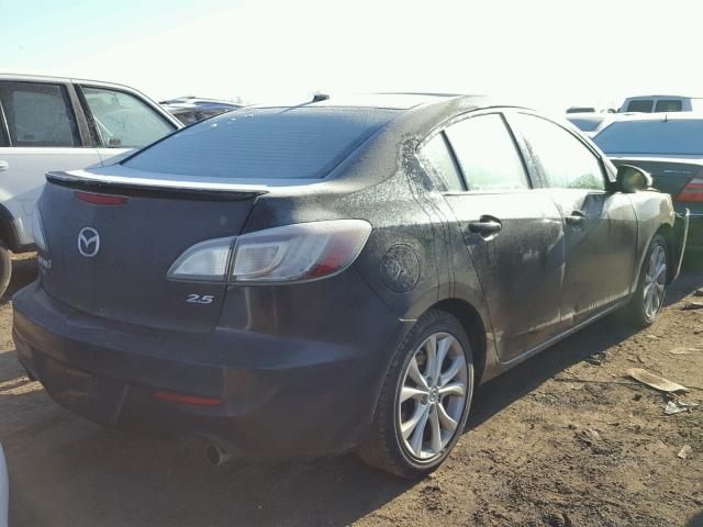 JM1BL1S5XA1169758 - 2010 MAZDA 3 S BLACK photo 4