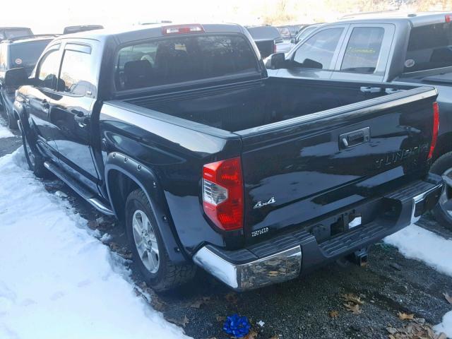 5TFDY5F15FX435376 - 2015 TOYOTA TUNDRA CRE BLACK photo 3