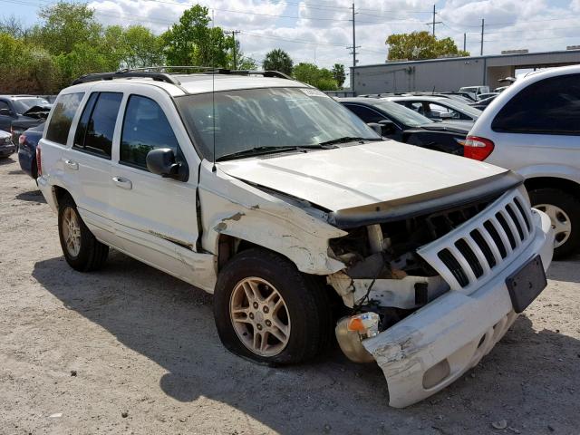 1J4G268S2XC698390 - 1999 JEEP GRAND CHER WHITE photo 1