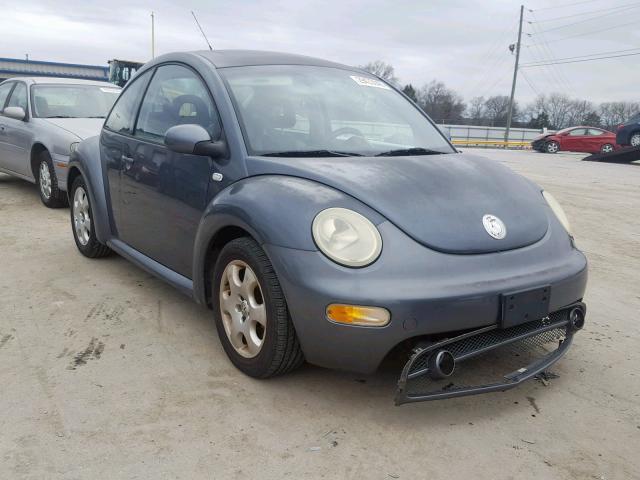 3VWCK21C42M435709 - 2002 VOLKSWAGEN NEW BEETLE Boz foto 1