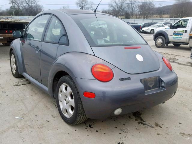 3VWCK21C42M435709 - 2002 VOLKSWAGEN NEW BEETLE Boz foto 3