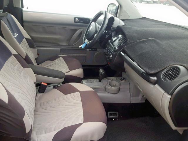 3VWCK21C42M435709 - 2002 VOLKSWAGEN NEW BEETLE Boz foto 5