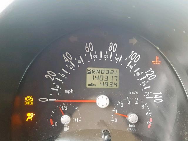 3VWCK21C42M435709 - 2002 VOLKSWAGEN NEW BEETLE Boz foto 8