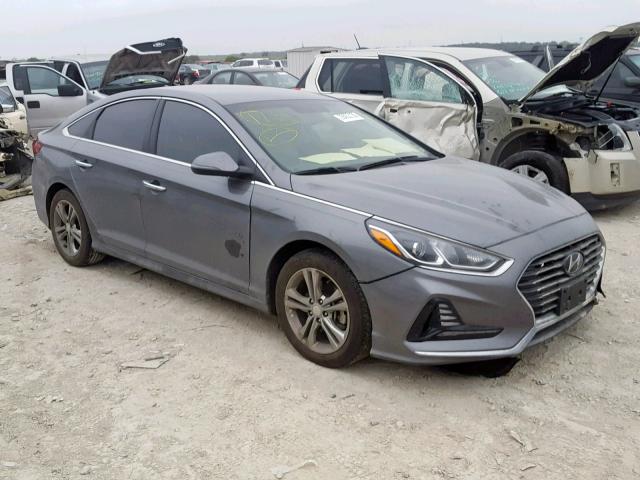 5NPE34AF3JH658536 - 2018 HYUNDAI SONATA SPO SILVER photo 1