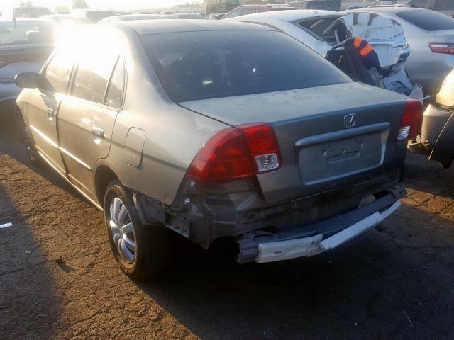 2HGES16305H600206 - 2005 HONDA CIVIC DX VP  foto 3