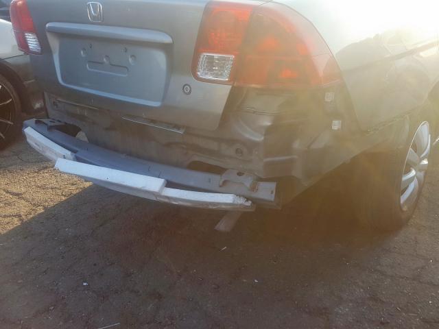 2HGES16305H600206 - 2005 HONDA CIVIC DX VP  foto 9