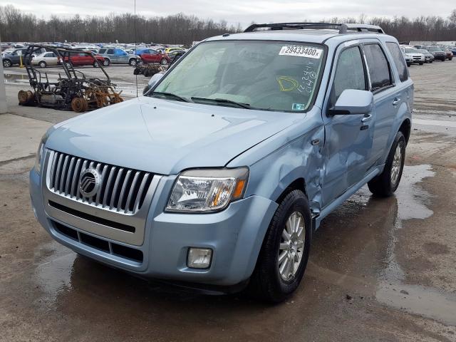 4M2CU97779KJ17398 - 2009 MERCURY MARINER PREMIER  photo 2