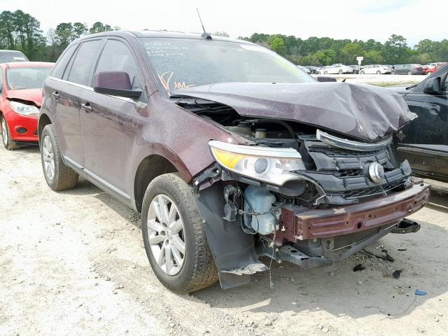 2FMDK3KC0BBA82295 - 2011 FORD EDGE LIMIT PURPLE photo 1