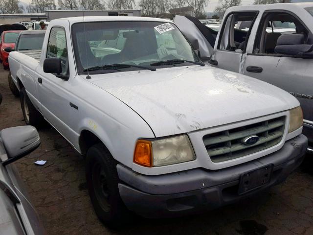 1FTYR10U03PA79313 - 2003 FORD RANGER WHITE photo 1