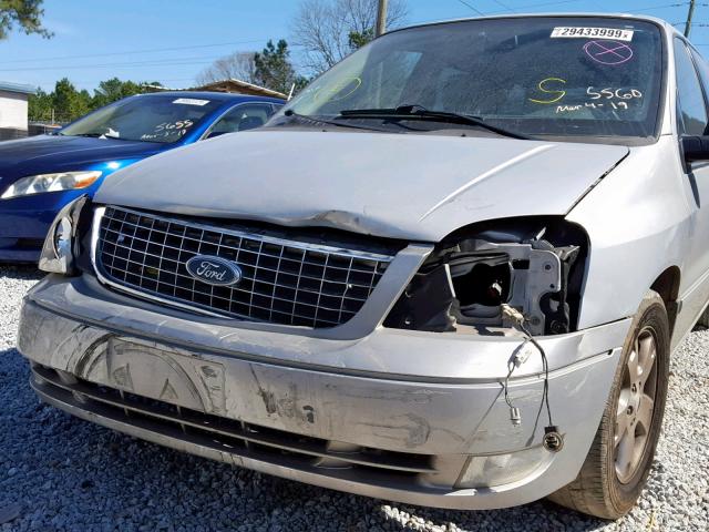 2FMDA52287BA05560 - 2007 FORD FREESTAR S SILVER photo 9