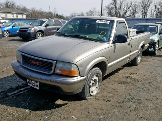 1GTCS1441W8504576 - 1998 GMC SONOMA GRAY photo 2