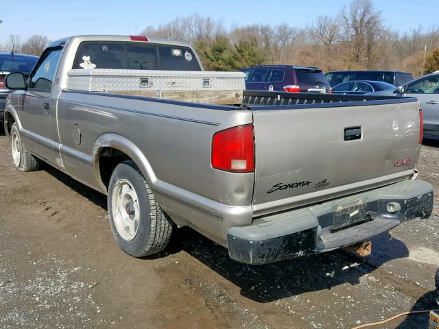 1GTCS1441W8504576 - 1998 GMC SONOMA GRAY photo 3