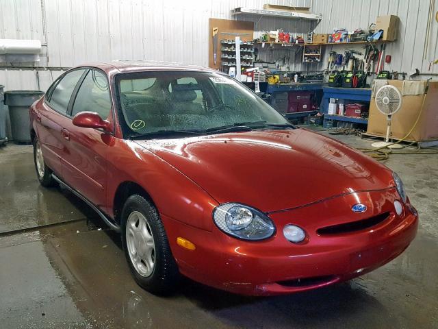 1FALP52U7TG103309 - 1996 FORD TAURUS GL RED photo 1