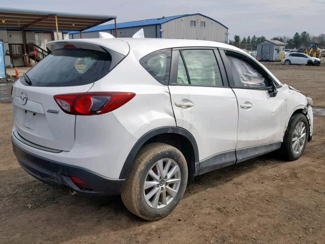 JM3KE4BE4F0447022 - 2015 MAZDA CX-5 SPORT WHITE photo 4