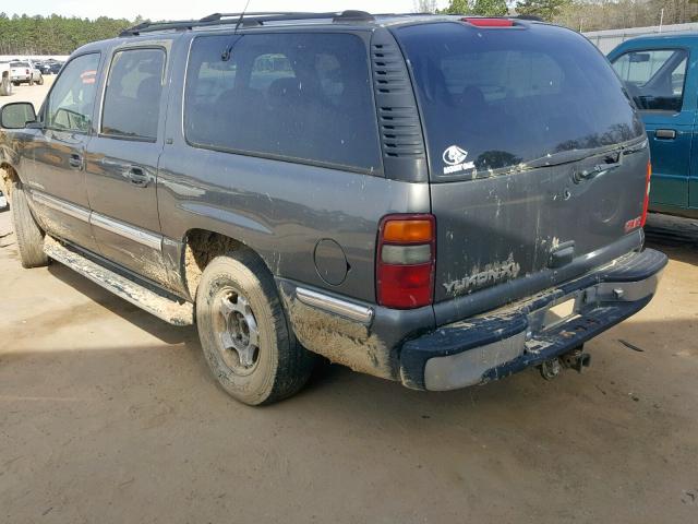 3GKFK16T41G147984 - 2001 GMC YUKON XL K GRAY photo 3