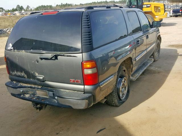 3GKFK16T41G147984 - 2001 GMC YUKON XL K GRAY photo 4