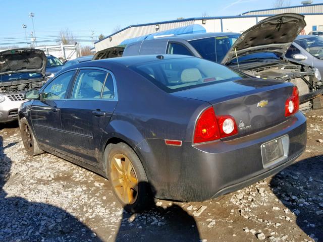 1G1ZB5EB6A4126911 - 2010 CHEVROLET MALIBU LS CHARCOAL photo 3