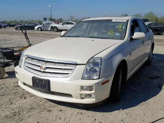 1G6DW677350213153 - 2005 CADILLAC STS WHITE photo 2