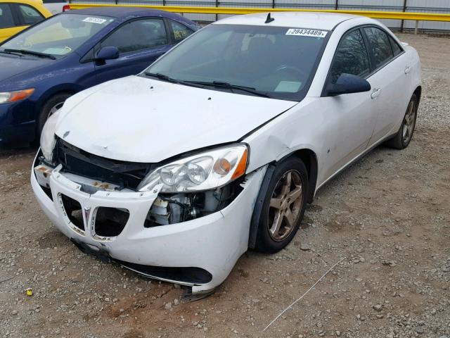 1G2ZH57NX94123054 - 2009 PONTIAC G6 GT WHITE photo 2